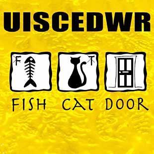 Fish Cat Door - Uiscedwr